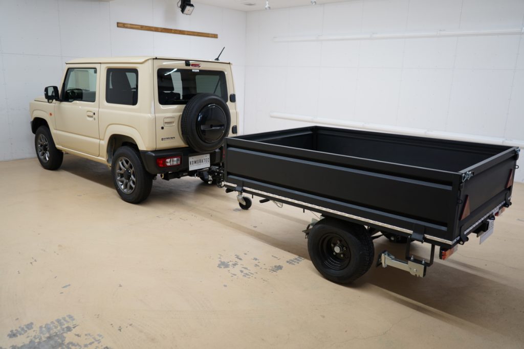 カーゴトレーラー　ブラック